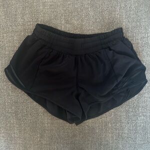Black Hotty Hot Low-Rise Lined Short 2.5"